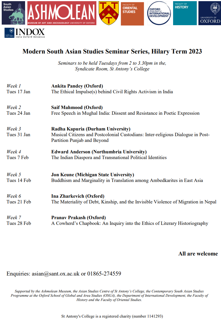 MSAS seminar Ht23 term card